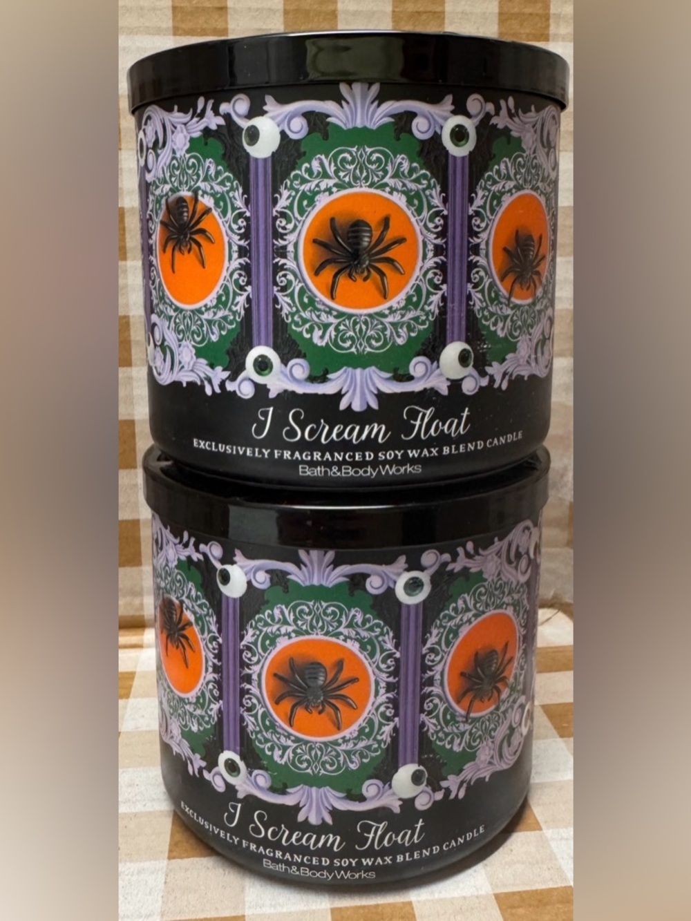 NEW B&BW (2) I Scream Float 3 wick Candles, limited edition fall 2025
